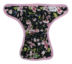 Diaper Cover with elastic piping - HUMMINGBIRDS newborn 3-8kg