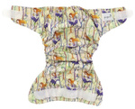 Pocket diaper BREASTFEEDING 5-15kg - velcro