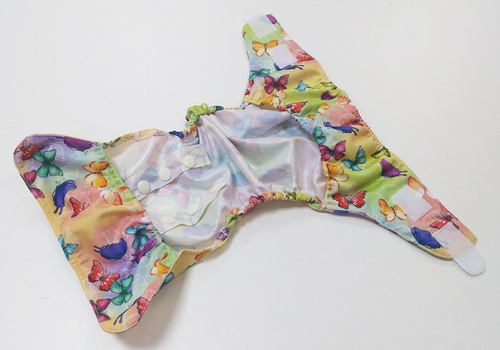 Überhose SCHMETTERLINGE 5-15 kg mit KLETTVERSCHLUSS