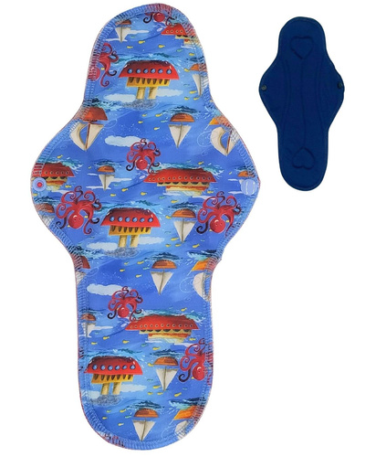 NIGHT Cloth Menstrual Pad - BOATS