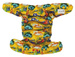 Pocket diaper, one-row snaps, OS DRAGONS
