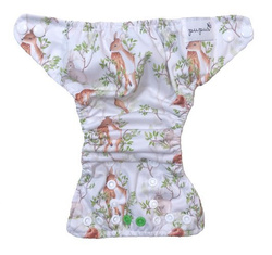 Newborn Diaper Cover 3-7kg - DAY IN THE FOREST