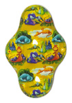 LARGE L Cloth Menstrual Pad - DRAGONS