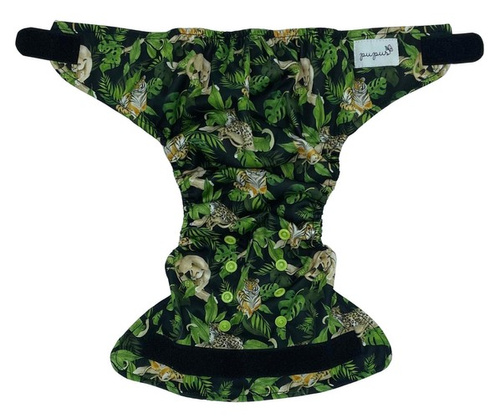 Husă pentru scutece WILD CATS 5-15 kg cu VELCRO