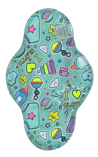 Absorbant menstrual din material textil, mărime MARE, DJ BOBO