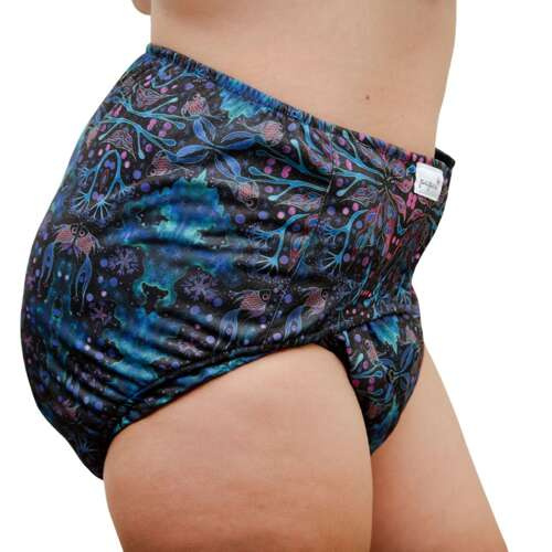 Scutec reutilizabil pentru adulți cu insert - NEON SPLASH