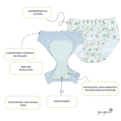 Waterproof pants for children 6-12 y.o. - Anchors