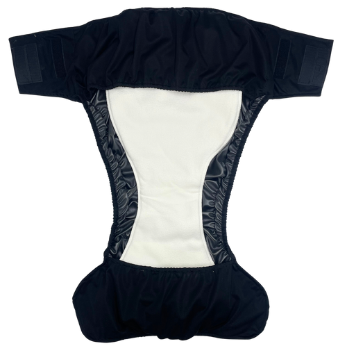 Reusable diaper for adults with insert - BUTTERFLIES