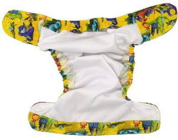 Pocket diaper, one-row snaps, MINI OS 4-11kg DRAGONS