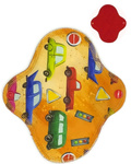 SMALL S Cloth Menstrual Pad Cars