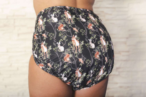 Scutec reutilizabil pentru adulți cu inserție - NOAPTE ÎN PĂDURE