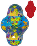 LARGE L Cloth Menstrual Pad - MAGIC FOREST