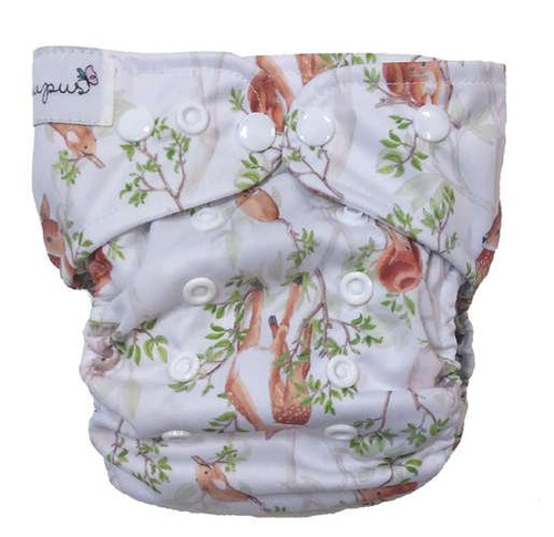 cover pentru scutec ZI ÎN PĂDURE