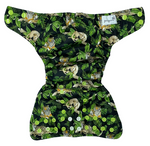 Pocket diaper, double-row snaps, OS, WILD CATS
