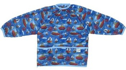 Ärmel-Lätzchen, wasserdicht, mit integrierter Auffangtasche in den BOATS