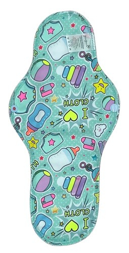 Absorbant menstrual de noapte din material textil pentru femei - DJ Bobo