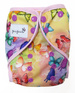 Diaper Cover with elastic piping - Butterflies OS 7-16kg