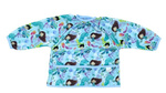 Long sleeved bib, waterproof, with built-in pocket bag ELVES