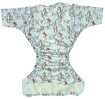 Wiederverwendbare Stoffwindel für Erwachsene mit Saugeinlage – TAG IM WALD