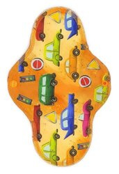 LARGE L Cloth Menstrual Pad - Cars