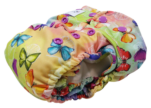 All-in-One Windel (AIO) – Schmetterlinge