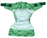 Pocket diaper I FEEL GREEN 5-15kg - velcro
