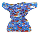 Taschenwindeln, doppelreihige Druckknöpfe, One Size, BOOTE