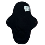 MEDIUM M Cloth Menstrual Pad - BLACK