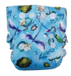 Newborn Diaper Cover 3-7kg - Dragonfly