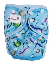 Diaper Cover with elastic piping - Dragonfly XL 10-20kg