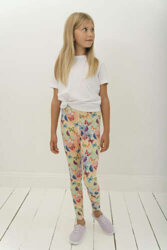 Long Leggings for Kids - Butterflies