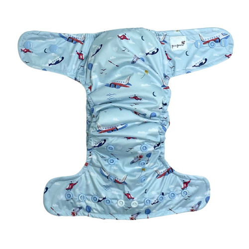 Pieluszka AIO (all in one) Mini OS 5-11kg - SAMOLOTY