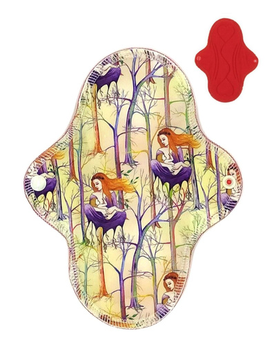 MEDIUM M Cloth Menstrual Pad - BREASTFEEDING