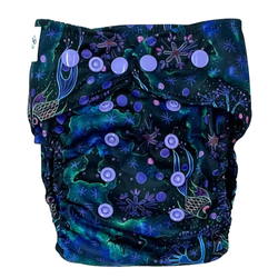 Pocket diaper NEON SPLASH