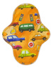 MEDIUM M Cloth Menstrual Pad - Cars