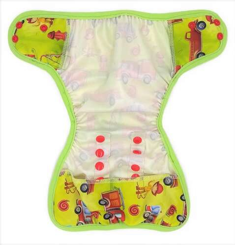 Diaper Cover with elastic piping - FIREMAN OS 7-16kg