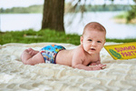 Diaper Cover with elastic piping - MAGIC FOREST newborn 3-8kg