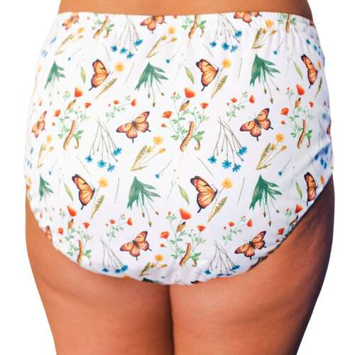 Kąpielówki ochronne do pływania z nieprzemakalną warstwą - W TRAWIE