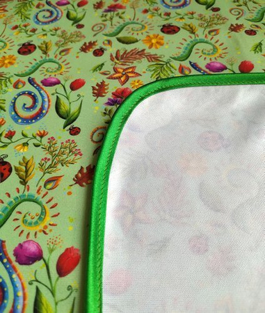 Changing mat FLOWERS 72x72cm
