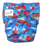 Taschenwindeln, Doppelreihe Druckknöpfe, Einheitsgröße, BOOTE