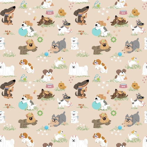 Pielucha wielorazowa JUNIOR 5-12 lat PIESKI