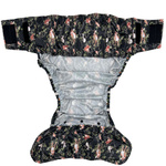 Reusable diaper for adults with insert - NIGHT IN FOREST