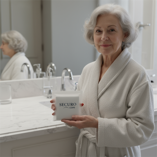 Wielorazowe majtki chłonne damskie CZARNE