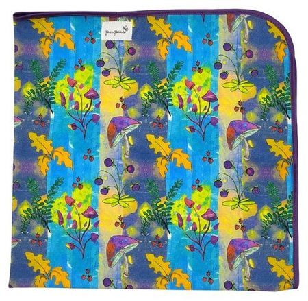 Mata do przewijania MAGICZNY LAS 72x72cm
