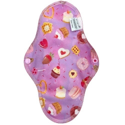 LARGE L Cloth Menstrual Pad -  SWEETS