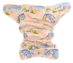 Newborn Pocket Diaper 3-7kg - UNICORNS