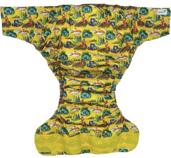 Reusable diaper for adults with insert - DRAGONS