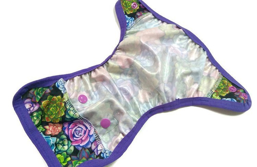 Überhose mit weicher, elastischer Einfassung - SUCCULENTS Neugeborene 3-8 kg