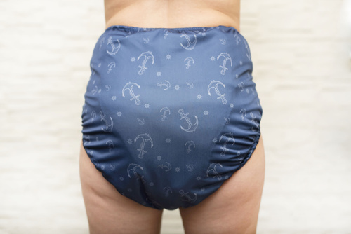 Reusable diaper for adults with insert - ANCHORS