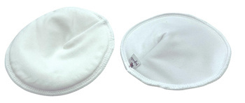 Profiled Breast Pads, 2pcs, WHITE